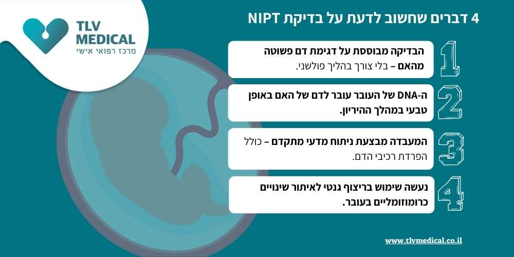 4 דברים שחשוב לדעת על בדיקת NIPT TLV MEDICAL DESKTOP